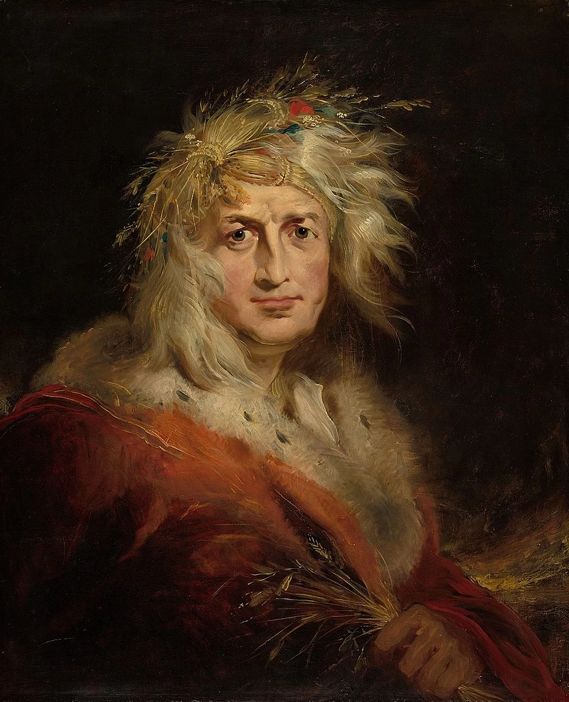 David Garrick come Re Lear - Art Institute of Chicago